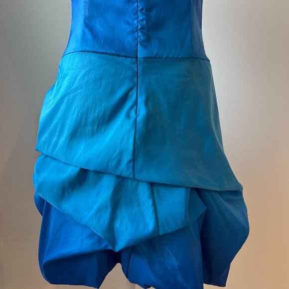 💙👗Own the Night: Graduation/Prom Ready: B Smart Ombre Ruffle Mini! (7/8)👗💙 - Picture 6 of 13